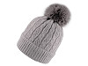 Women's / Girls' Pom Pom Winter Hat, Emi Ross 