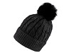 Women's / Girls' Pom Pom Winter Hat, Emi Ross 