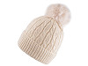 Women's / Girls' Pom Pom Winter Hat, Emi Ross 