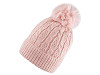 Gorro de invierno con pompón para niña/mujer, Emi Ross 