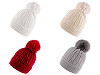 Cappello invernale con pompon, da donna / ragazza, Emi Ross 