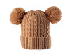 Women's / Girls' Pom Pom Winter Hat, Emi Ross 