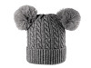 Gorro de invierno con pompón para niña/mujer, Emi Ross 