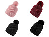 Bonnet d’hiver pour femme/fille en laine chenille avec lurex, Emi Ross
