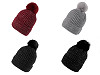 Bonnet d’hiver pour femme/fille en laine chenille avec lurex, Emi Ross