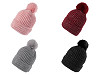 Bonnet d’hiver pour femme/fille en laine chenille avec lurex, Emi Ross