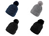 Cappello invernale da donna / ragazza, in ciniglia e lurex, Emi Ross