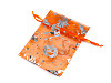 Sacchetto regalo in organza, motivo: strega / Halloween, dimensioni: 13 x 18 cm 