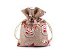 Christmas gift bag snowman 13x18 cm