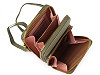 Borsa a tracolla / portafoglio con tasca porta cellulare, dimensioni: 11,5 x 18 cm