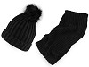 Women's / Girls' Pom Pom Hat and Snood Set