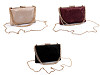 Sac à main de soirée - petite pochette en daim