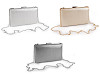 Clutch torbica / večernja torbica – metalik 