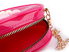 Girls handbag heart 13x11 cm