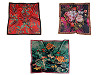 Foulard satiné, 70 x 70 cm