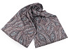 Scarf / shawl marbled, warm 70x185 cm