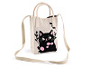 Girl's handbag / crossbody bag 12x18 cm, cat