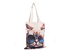 Textilní taška bavlněná kočka 34x43 cm (1 ks)