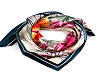 Satin scarf 70x70 cm