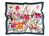 Satin scarf 70x70 cm