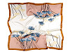 Satin scarf 70x70 cm