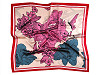 Foulard satiné, 70 x 70 cm