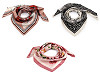 Satin scarf 70x70 cm