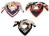 Satin scarf 70x70 cm