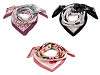 Foulard satiné, 70 x 70 cm