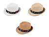 Cappello estivo per bambini/cappello di paglia, motivo: auto e dinosauri