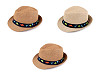 Cappello estivo per bambini/cappello di paglia, motivo: auto e dinosauri