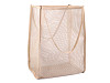 Mesh bag with extended bottom 30x38 cm