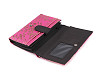 Ladies wallet metallic rose 10x15 cm