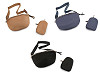 Crossbody bag with case, suede, 24x16 cm