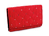 Women's wallet with sequins 10x15 cm