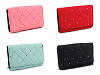 Women's wallet with sequins 10x15 cm