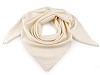 Foulard plissé en crêpe froissé 