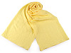 Foulard plissé en crêpe froissé 