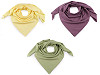 Crinkled Crepe Pleated Scarf 