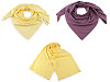 Foulard plissé en crêpe froissé 