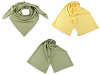 Foulard plissé en crêpe froissé 