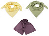 Foulard plissé en crêpe froissé 
