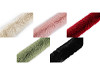 Pelliccia decorativa / cucito / abbigliamento, larghezza: 9 cm