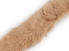 Pelliccia decorativa / cucito / abbigliamento, larghezza: 9 cm