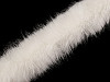 Clothing / Decorative Fur Trim to sew-on, round, width 7 cm