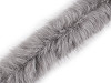 Clothing / Decorative Fur Trim to sew-on, round, width 7 cm