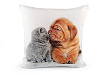 Double-sided pillow cover 44x44 cm