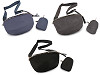 Kabelka crossbody s pouzdrem semišová 29x19 cm