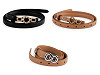 Women's belt width 13 mm, 18 mm