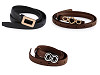 Ceinture femme, largeur 13 mm, 18 mm